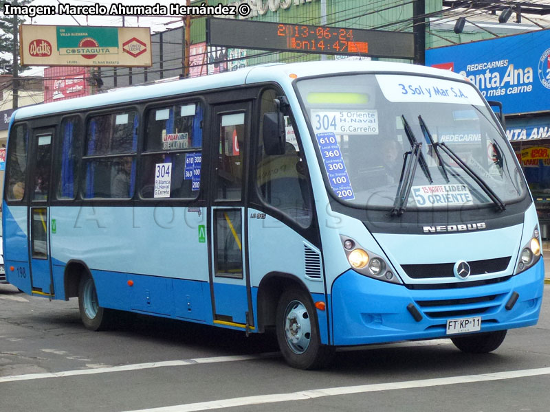 Neobus Thunder + / Mercedes Benz LO-915 / TMV 3 Sol y Mar S.A.