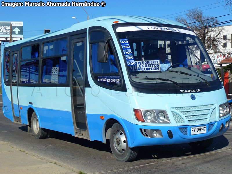 Inrecar Géminis II / Mercedes Benz LO-915 / TMV 3 Sol y Mar S.A.