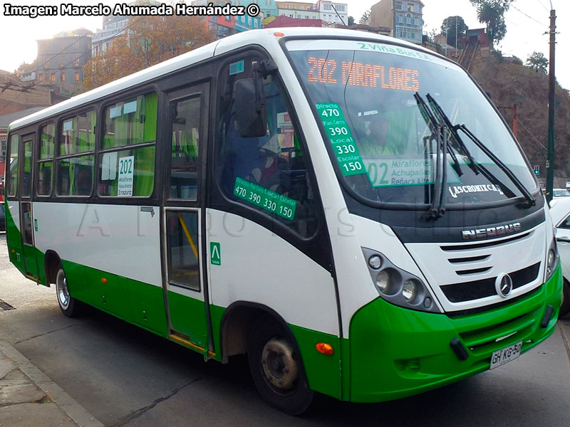 Neobus Thunder + / Mercedes Benz LO-916 BlueTec5 / TMV 2 Viña Bus S.A.