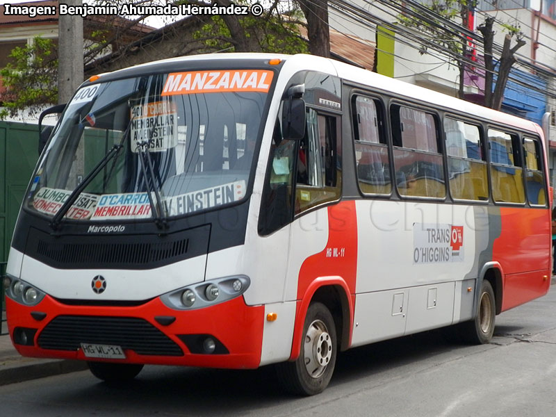 Marcopolo Senior / Volksbus 9-160OD Euro5 / Línea 400 Manzanal Trans O'Higgins