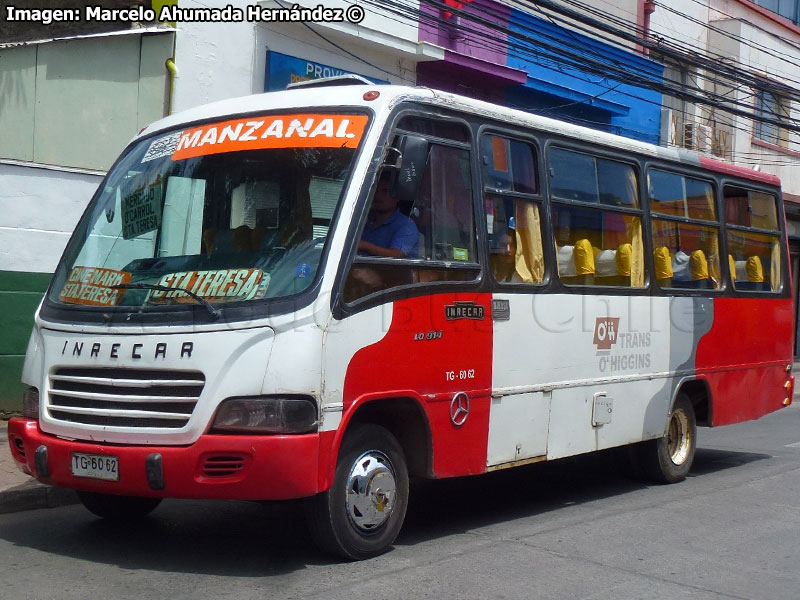 Inrecar Capricornio 1 / Mercedes Benz LO-914 / Línea 400 Manzanal Trans O'Higgins