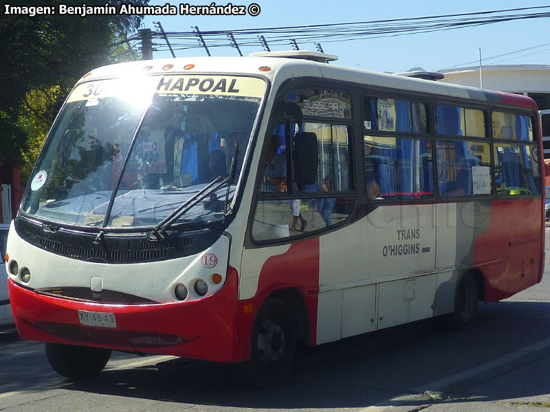 Busscar Micruss / Mercedes Benz LO-712 / Línea 300 Sur - Poniente (Cachapoal) Trans O'Higgins