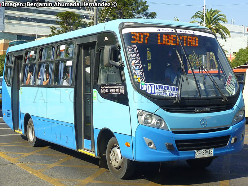 Induscar Caio Foz / Mercedes Benz LO-916 BlueTec5 / TMV 3 Sol y Mar S.A.