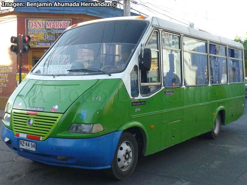 Metalpar Pucará 2000 / Mercedes Benz LO-814 / Buses J.A. (Los Andes)