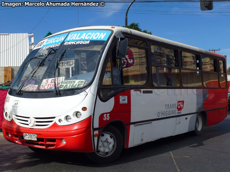 Neobus Thunder + / Mercedes Benz LO-914 / Línea 100 Circunvalación (Expreso Rancagua) Trans O'Higgins