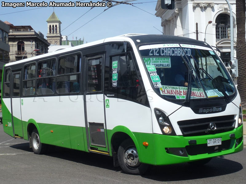 BepoBus Nàscere / Mercedes Benz LO-916 BlueTec5 / TMV 2 Viña Bus S.A.