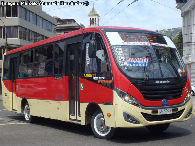 Mascarello Gran Micro S3 / Mercedes Benz LO-916 BlueTec5 / TMV 9 Gran Valparaíso S.A.