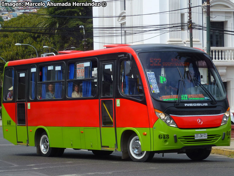 Neobus Thunder + / Mercedes Benz LO-916 BlueTec5 / TMV 5 Gran Valparaíso S.A.