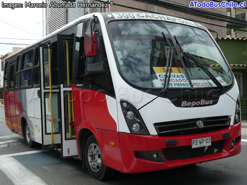 BepoBus Nàscere / Volksbus 9-160OD Euro5 / Línea 300 Sur Poniente (Cachapoal) Trans O'Higgins