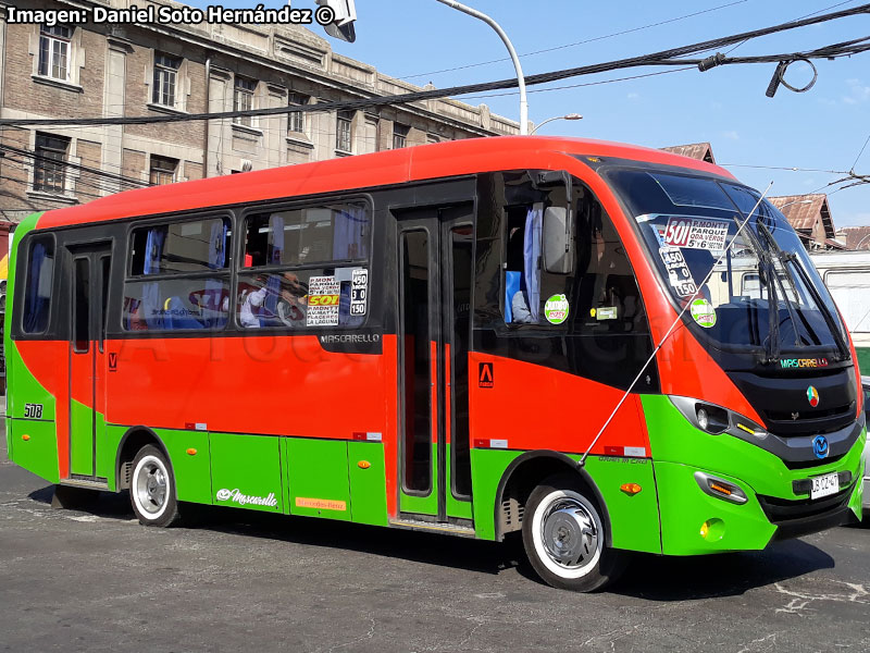 Mascarello Gran Micro / Mercedes Benz LO-916 BlueTec5 / TMV 5 Gran Valparaíso S.A.