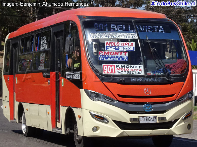 Mascarello Gran Micro / Mercedes Benz LO-916 BlueTec5 / TMV 9 Gran Valparaíso S.A.