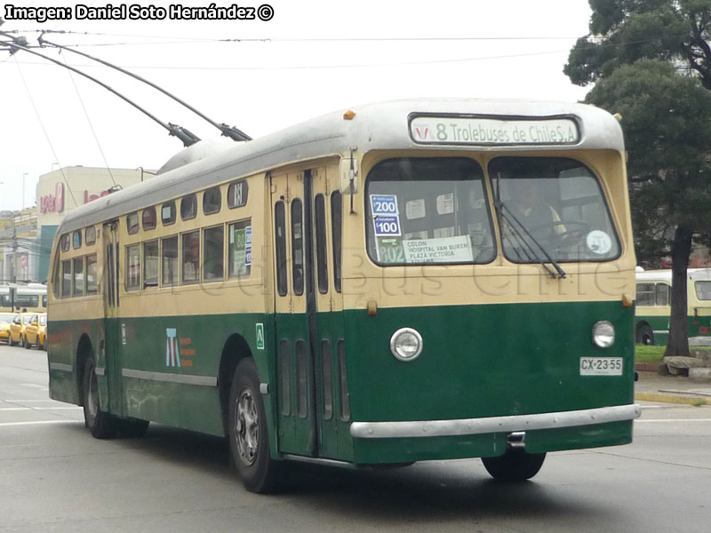 General Electric 43-CX Pullman Standard / TMV 8 Trolebuses de Chile S.A.