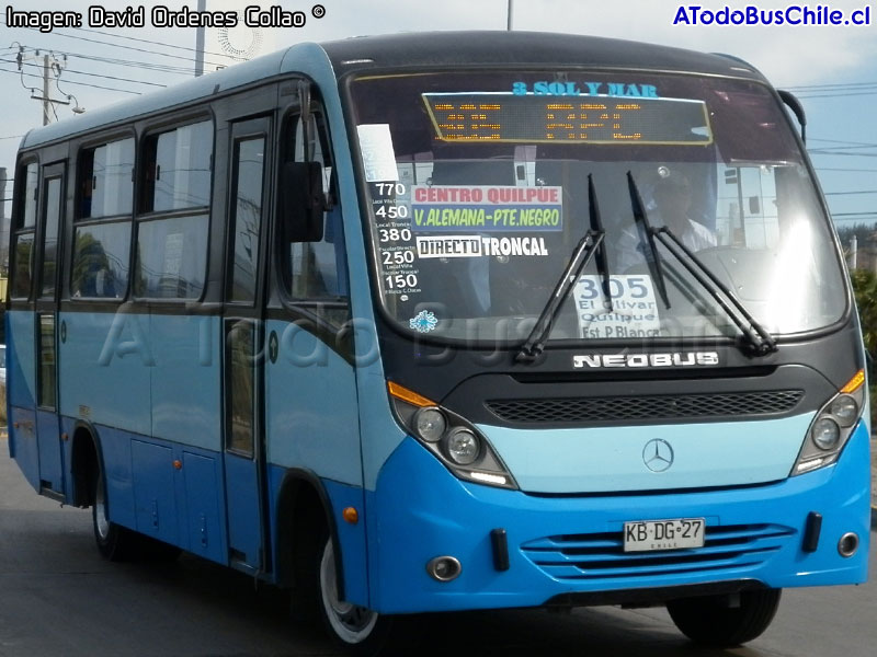 Neobus Thunder + / Mercedes Benz LO-916 BlueTec5 / TMV 3 Sol y Mar S.A.