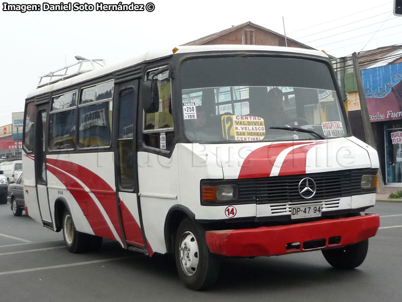 Metalpar Pucará 1 / Mercedes Benz LO-809 / Línea Nº 12 San Fernando