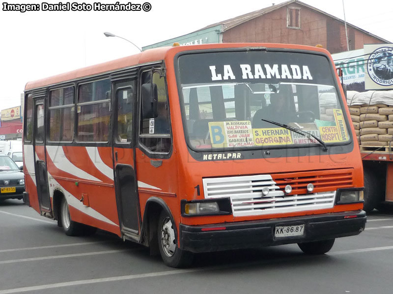 Metalpar Pucará II / Mercedes Benz OF-812 / Línea B San Fernando