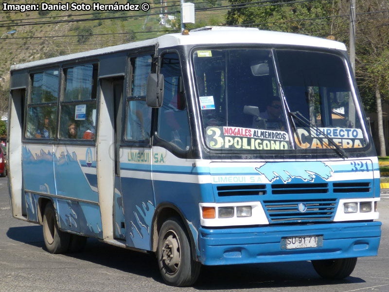 Caio Carolina V / Mercedes Benz LO-814 / Línea Melón Quillota LIMEQUI