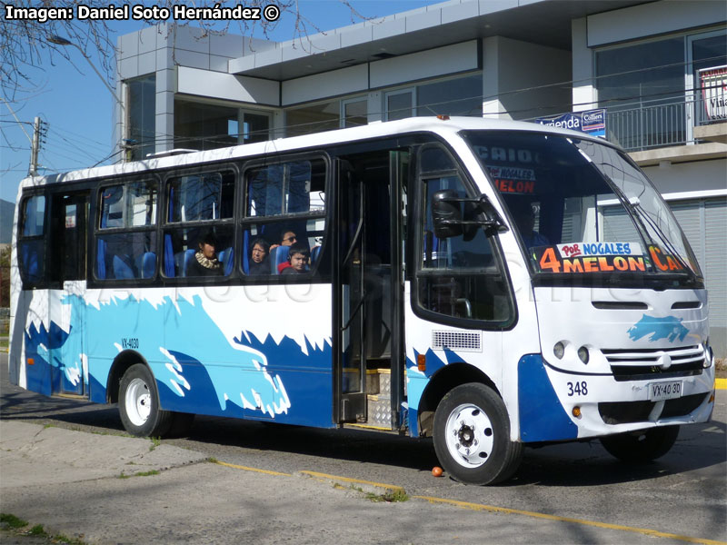 Induscar Caio Piccolo / Mercedes Benz LO-915 / Línea Melón Quillota LIMEQUI