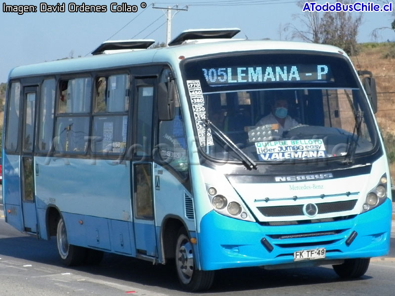 Neobus Thunder + / Mercedes Benz LO-915 / TMV 3 Sol & Mar S.A.