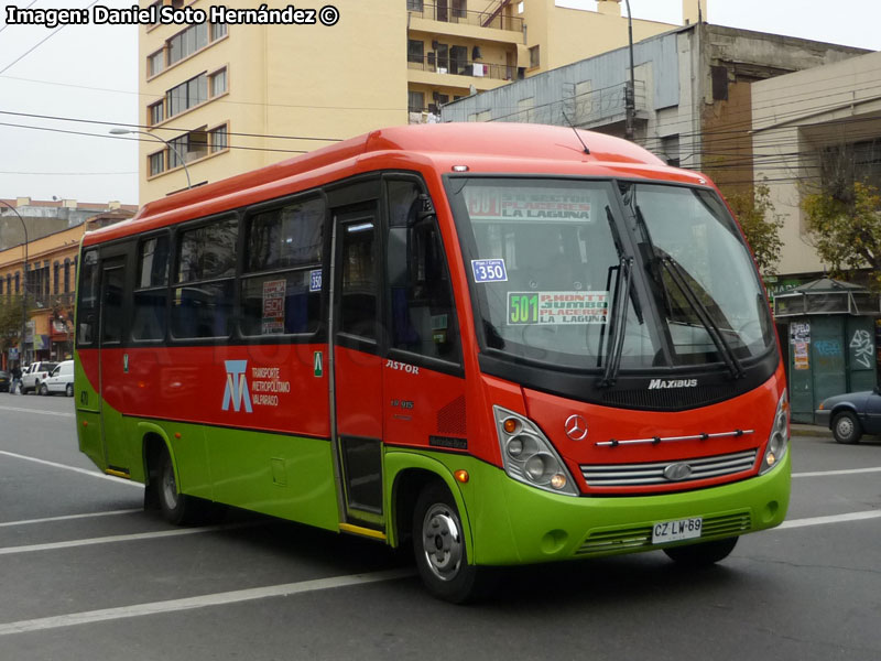 Maxibus New Astor / Mercedes Benz LO-915 / TMV 5 Gran Valparaíso S.A.