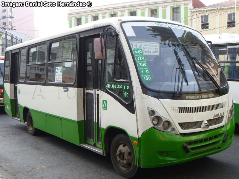 Neobus Thunder + / Agrale MA-9.2 / TMV 2 Viña Bus S.A.