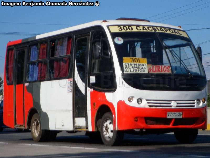 Induscar Caio Piccolo / Mercedes Benz LO-712 / Línea 300 Sur - Poniente (Cachapoal) Trans O'Higgins