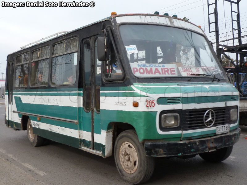 Inrecar / Mercedes Benz LO-708E / Melitran S.A. (Melipilla)