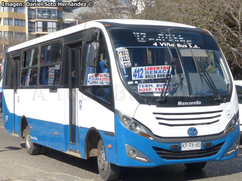 Mascarello Gran Micro / Mercedes Benz LO-916 BlueTec5 / TMV 4 Viña Bus S.A.