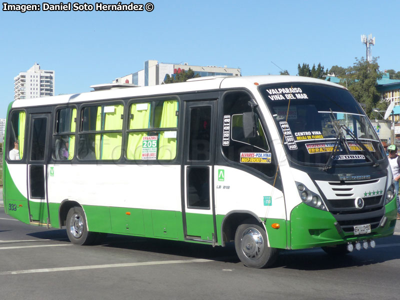 Neobus Thunder + / Mercedes Benz LO-916 BlueTec5 / TMV 2 Viña Bus S.A.