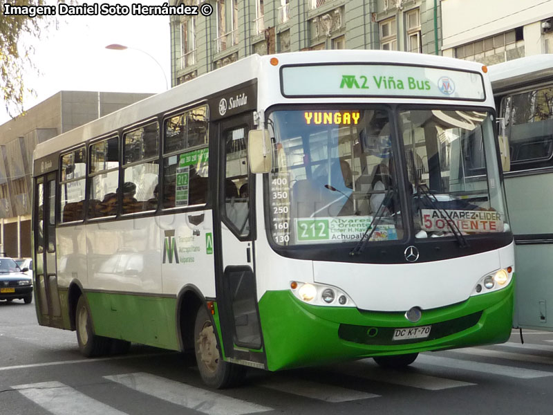 Metalpar Puelche / Mercedes Benz OF-1218 / TMV 2 Viña Bus S.A.