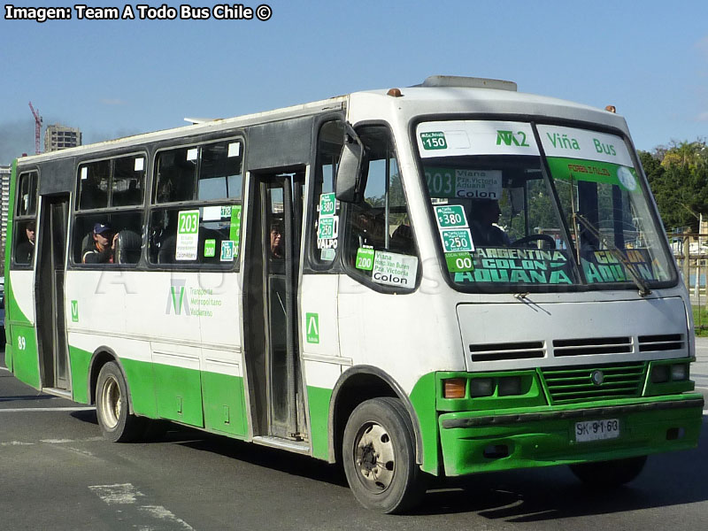 Caio Carolina V / Mercedes Benz LO-814 / TMV 2 Viña Bus S.A.