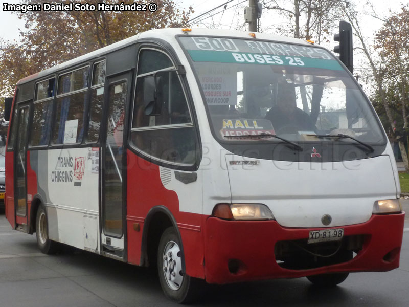 Metalpar Aysén / Mitsubishi FE659HZ6SL / Línea 500 Buses 25 Trans O'Higgins