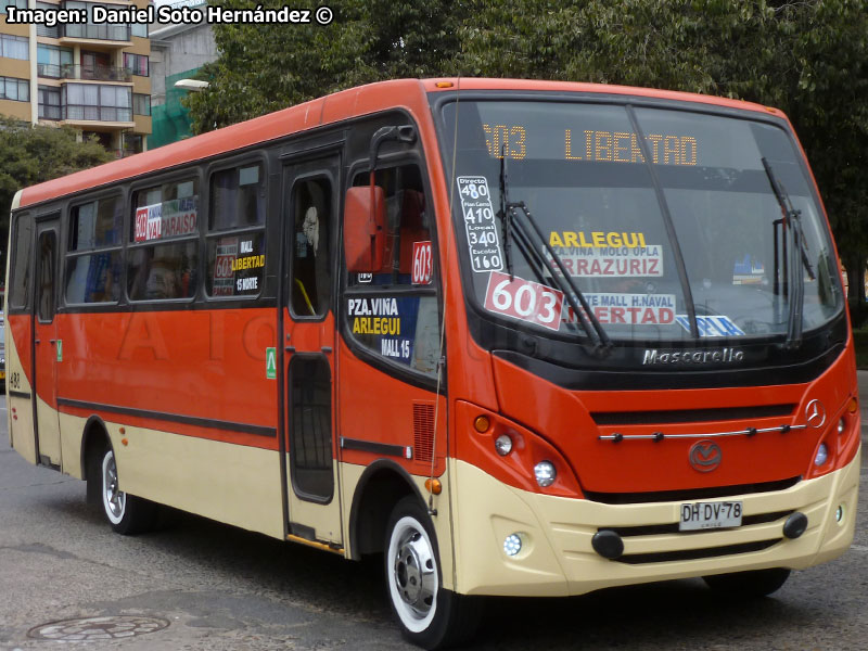 Mascarello Gran Micro / Mercedes Benz LO-915 / TMV 6 Gran Valparaíso S.A.