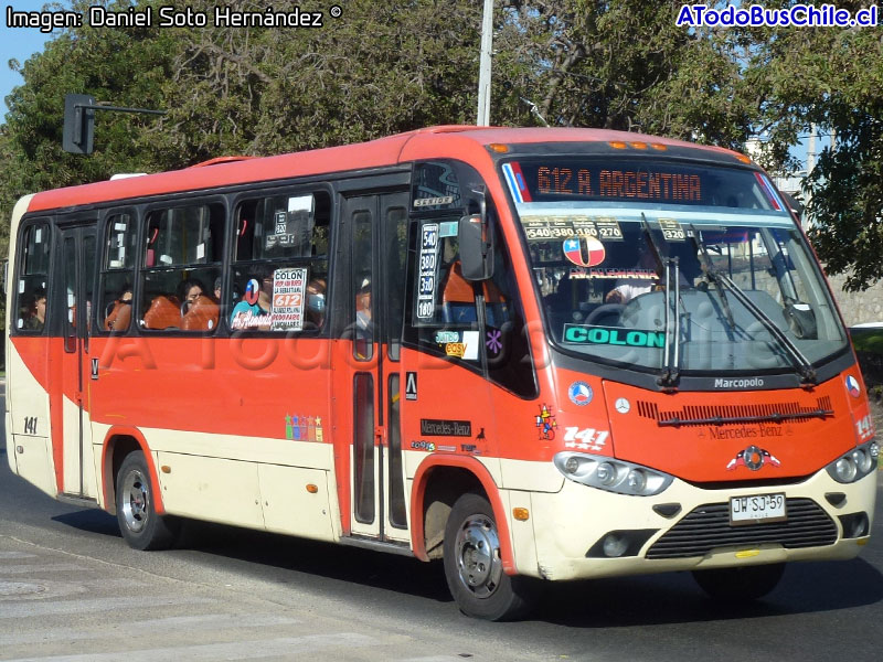 Marcopolo Senior / Mercedes Benz LO-916 BlueTec5 / TMV 6 Gran Valparaíso S.A.