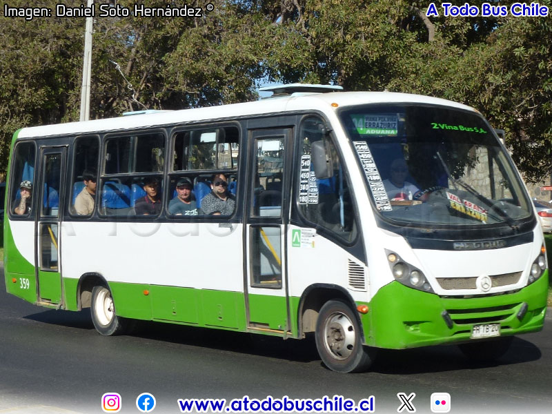 Neobus Thunder + / Mercedes Benz LO-915 / TMV 2 Viña Bus S.A.