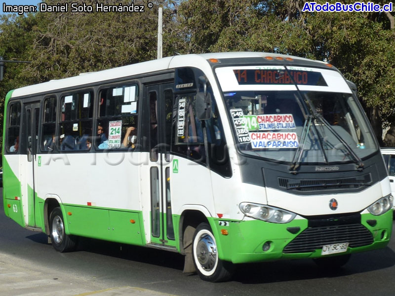 Marcopolo Senior / Mercedes Benz LO-916 BlueTec5 / TMV 2 Viña Bus S.A.