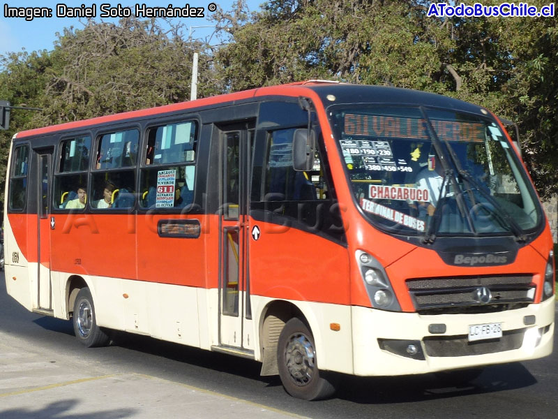 BepoBus Nàscere / Mercedes Benz LO-916 BlueTec5 / TMV 6 Gran Valparaíso S.A.