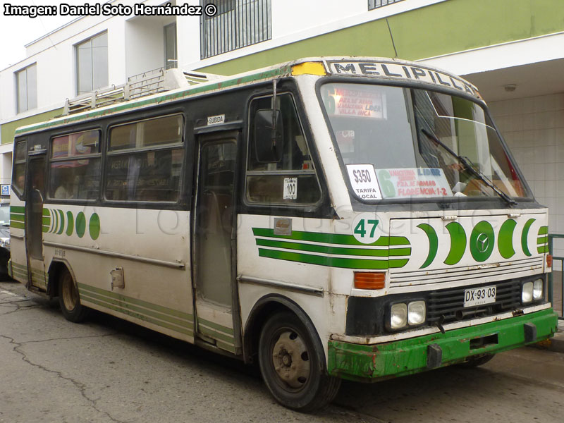 Caricar / Mercedes Benz OF-812 / Línea Nº 6 Melitran S.A. (Melipilla)