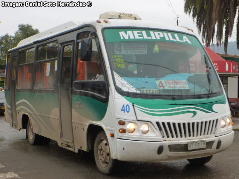 Inrecar Capricornio 1 / Mercedes Benz LO-914 / Línea Nº 4 Melitran S.A. (Melipilla)