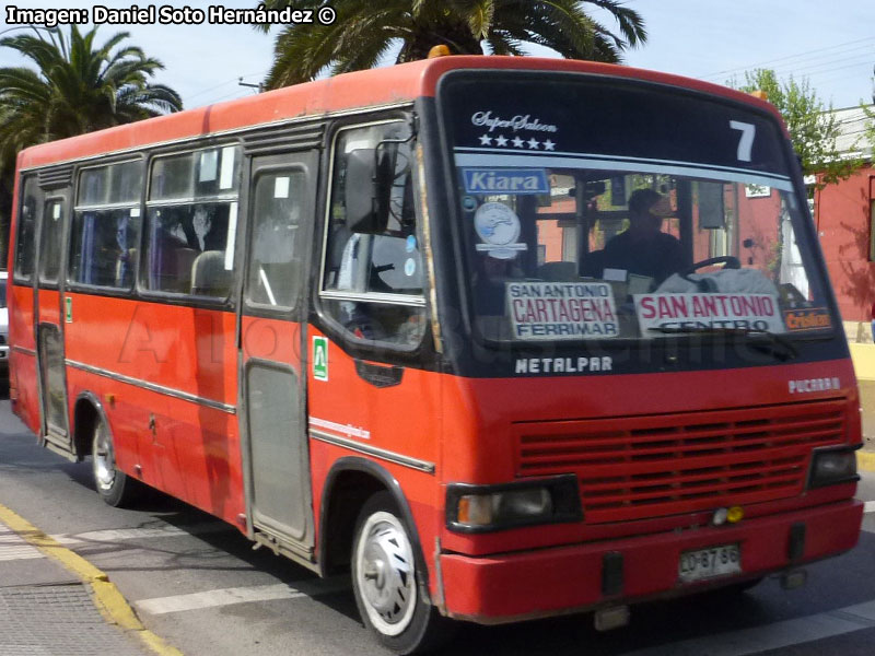 Metalpar Pucará II / Mercedes Benz OF-812 / Nuevo Amanecer S.A. (San Antonio)