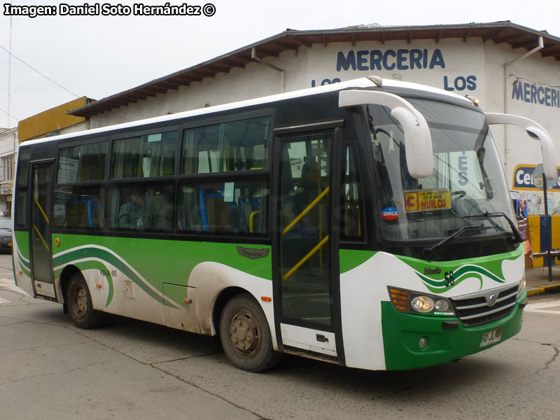 Metalpar Maule (Youyi Bus ZGT6718 Extendido) / Línea Nº 3 Melitran S.A. (Melipilla)