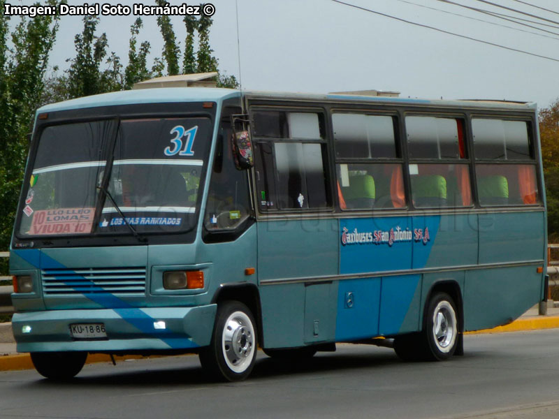 Caio Carolina IV / Mercedes Benz LO-812 / Taxibuses San Antonio S.A.