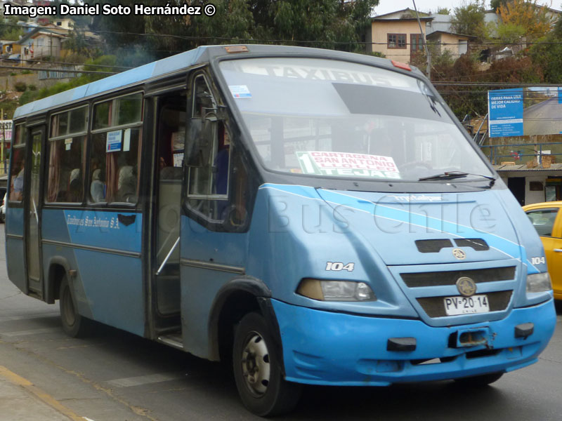 Metalpar Pucará 2000 / Mercedes Benz LO-814 / Taxibuses San Antonio S.A.