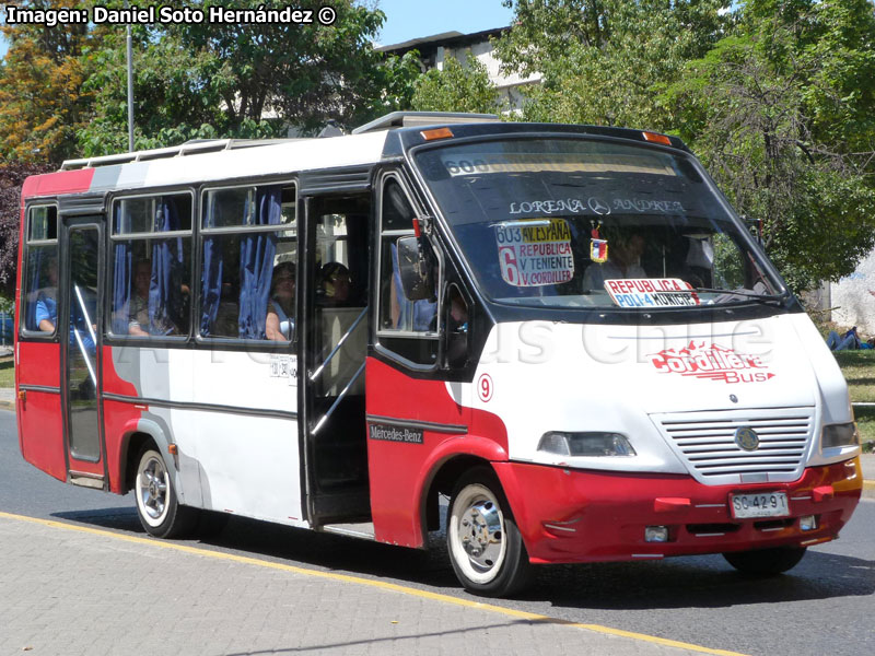 Metalpar Pucará 2000 / Mercedes Benz LO-814 / Línea 600 Oriente - Poniente (Buses Cordillera) Trans O'Higgins