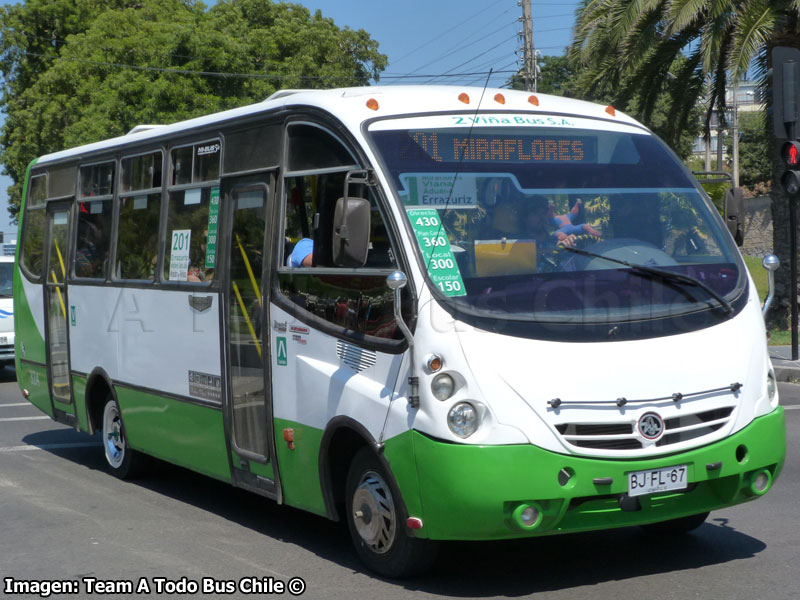 Metalpar Pucará IV Evolution / Agrale MA-9.2 / TMV 2 Viña Bus S.A.