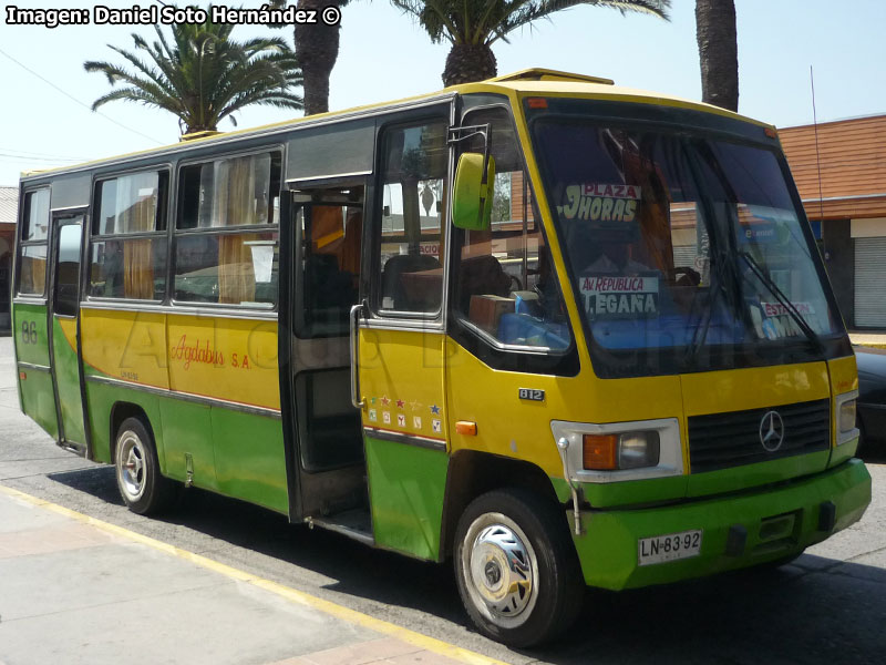 Caio Carolina IV / Mercedes Benz LO-812 / Agdabus S.A.