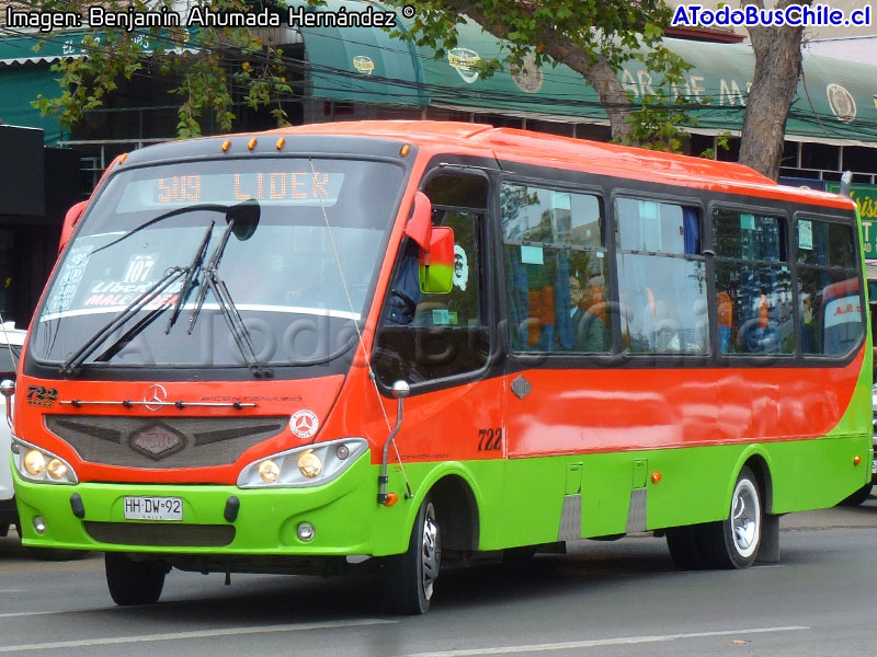 TMG Bicentenario II / Mercedes Benz LO-916 BlueTec5 / TMV 5 Gran Valparaíso S.A.