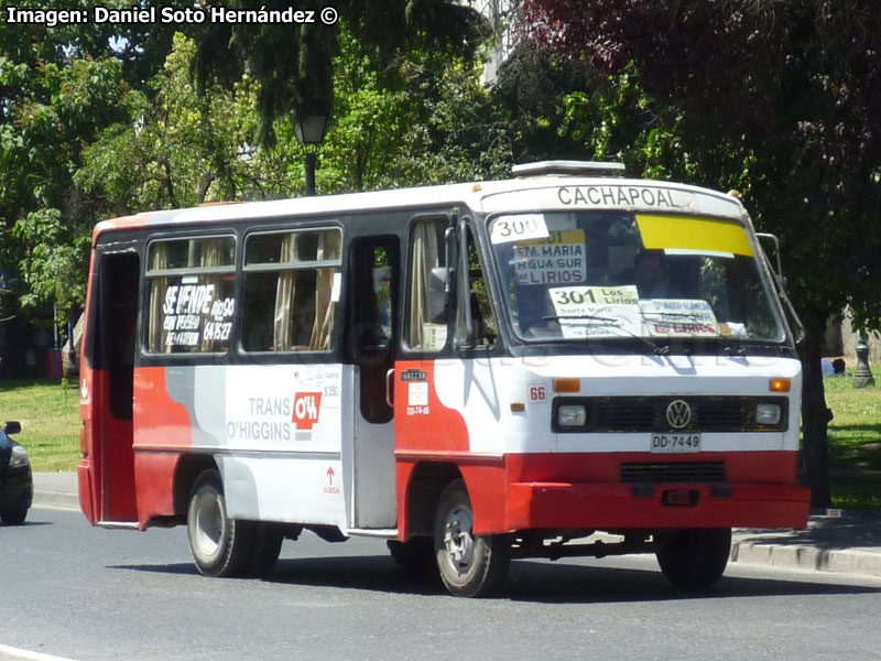 Inrecar / Volkswagen 7-90S / Línea 300 Sur - Poniente (Cachapoal) Trans O'Higgins