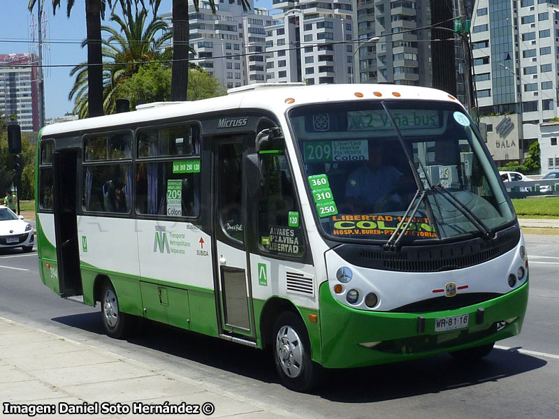 Busscar Micruss / Mercedes Benz LO-914 / TMV 2 Viña Bus S.A.