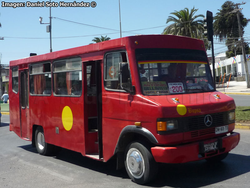 Carrocerías Bertone / Mercedes Benz LO-809 / Buses Puerto San Antonio Ltda. BUPSA