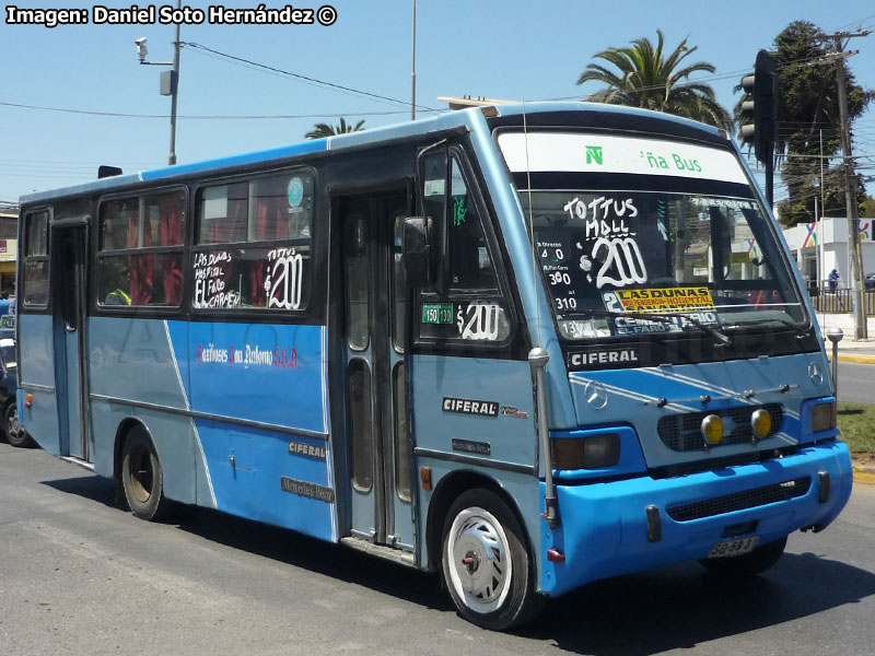 Ciferal Agilis / Mercedes Benz LO-814 / Taxibuses San Antonio S.A.